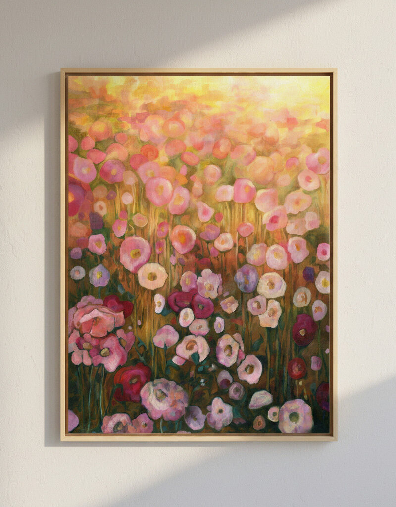 Łąka - Oryginalny Obraz - 50x70 cm