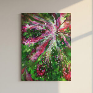 Eksplozja życia - Oryginalny Obraz - 50x70 cm