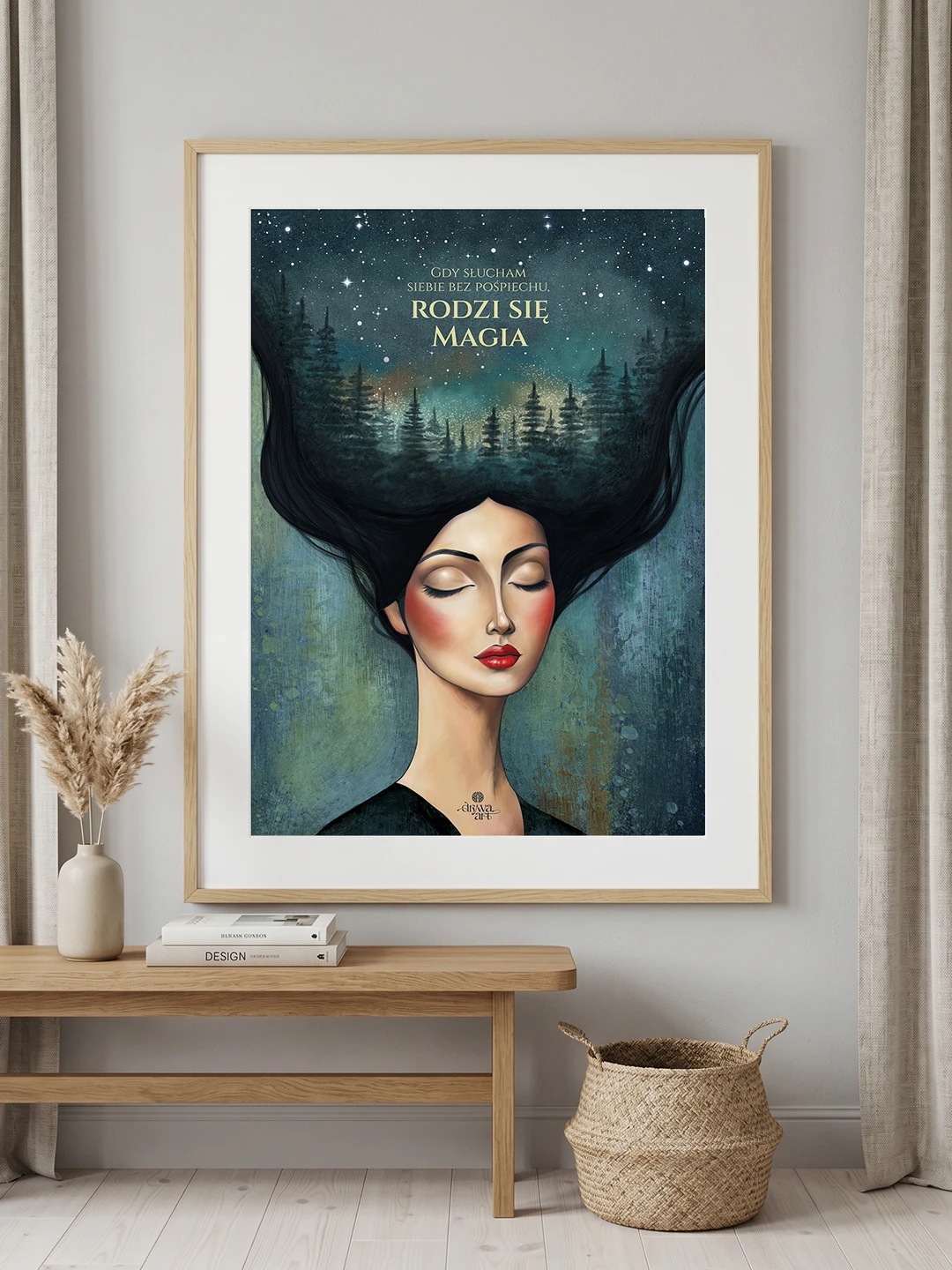 Moja Własna Magia - Plakat Malowany Cyfrowo