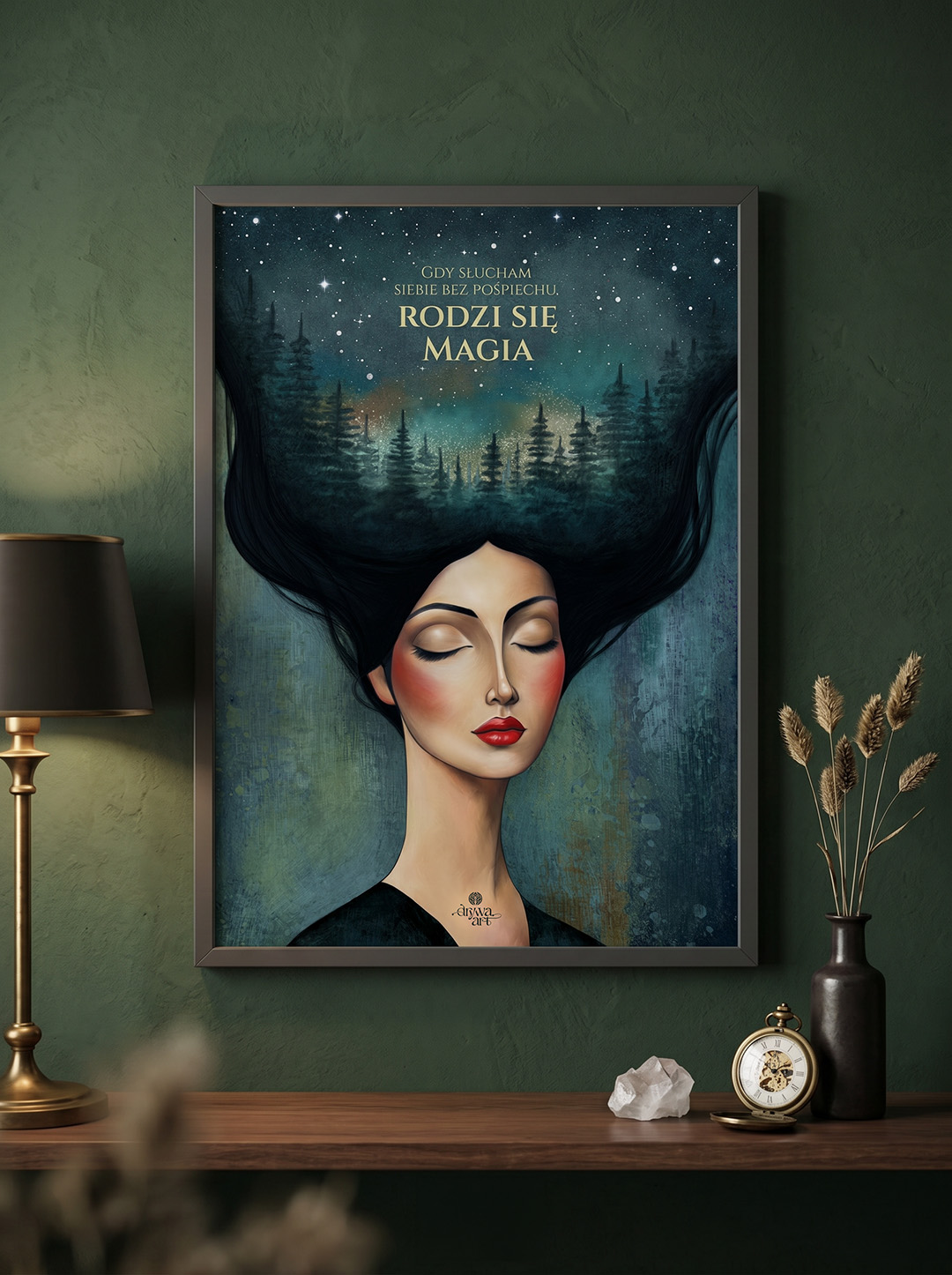 Moja Własna Magia - Plakat Malowany Cyfrowo - obrazek 6