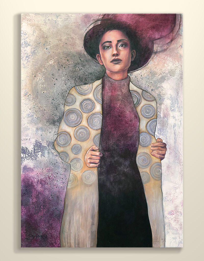 Obecna - Oryginalny Obraz - 70x100 cm