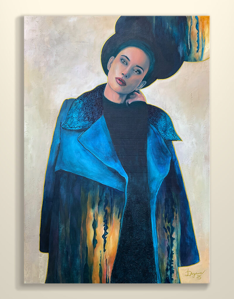 Dostojna - Oryginalny Obraz - 70x100 cm