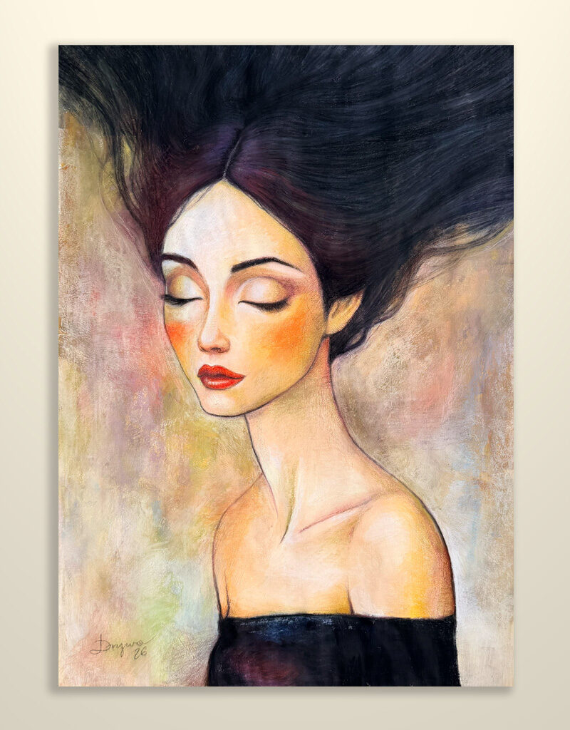 Marzę - Oryginalny Obraz - 50x70 cm